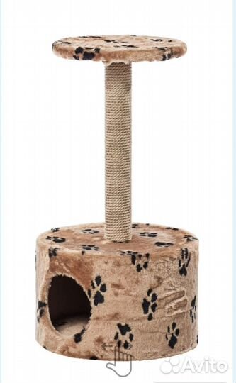 Круглый Меховой домик для кошек