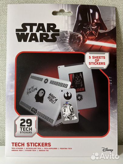 Наклейки для ноутбука в ассортименте