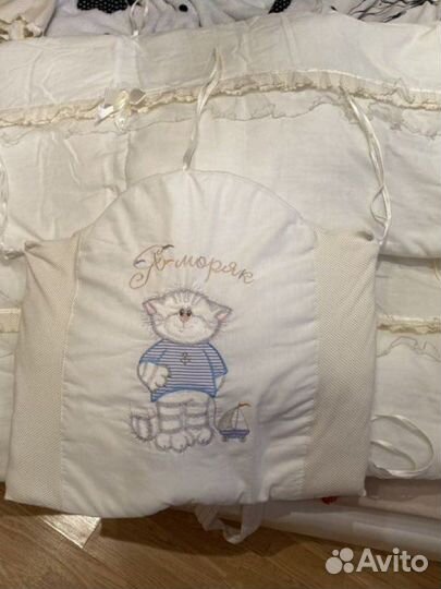 Бортики на детскую кроватку