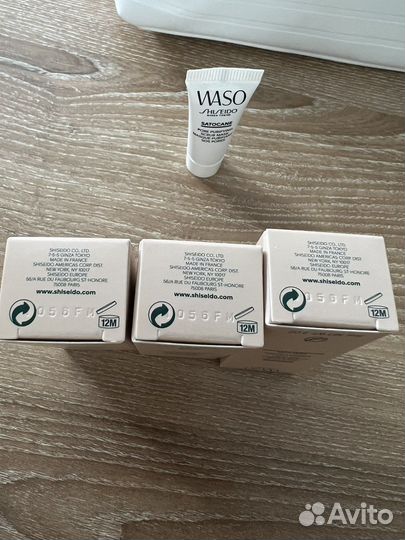 Shiseido waso yuzu,ночная маска,оригинал