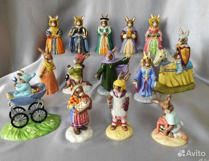 Винтажные Фарфор Кролики Bunnykins Royal Doulton
