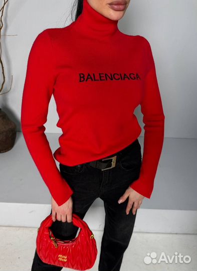 Стильный мягкий гольф Balenciaga 3 цвета