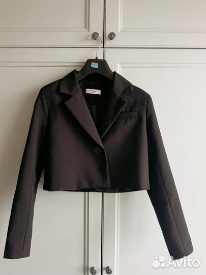 Пиджак укороченный женский xxs 36
