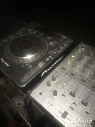 Микшерные пульты и усилитель Pioneer