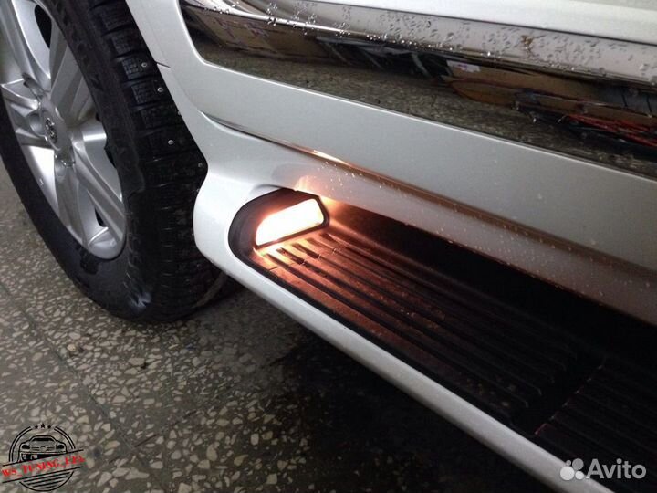 Toyota land cruiser 200 пороги подножки 08-21 O784