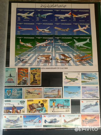 Альбом с марками (транспорт)