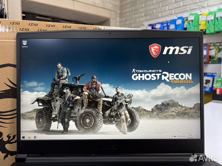 Новый игровой MSI GF63 144Гц i5-11400 8Gb RTX3050