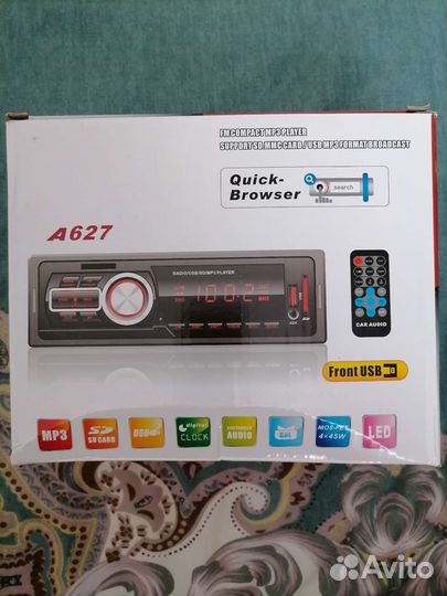 Автомагнитола А627