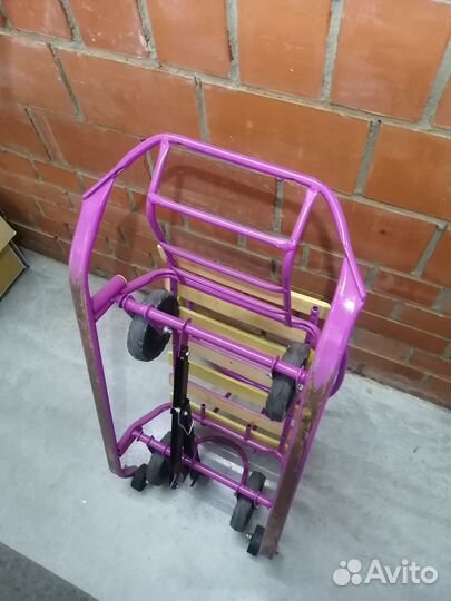 Детские санки с колесами