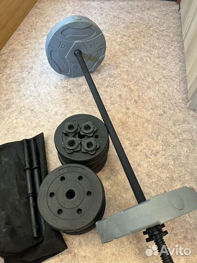 Штанга и гантели