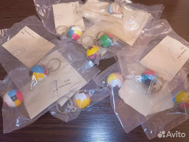 Брелок головоломка шар с сюрпризом СССР новый