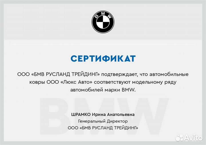 3D Коврики BMW X7 G07 Экокожа Салон Багажник