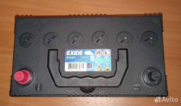 Аккумулятор бу Exide 45 ah с гарантией