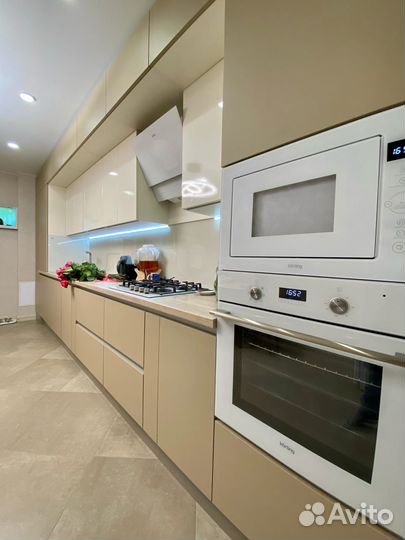 Прямая кухня на заказ. Производство в Новосибирске