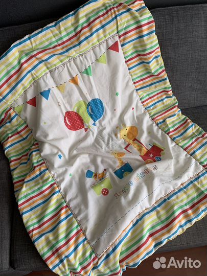 Одеяло детское mothercare 100*130 см