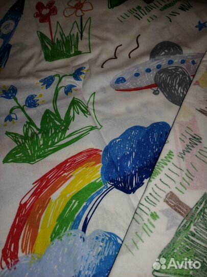 Детский постельный комплект 1,5 спальный