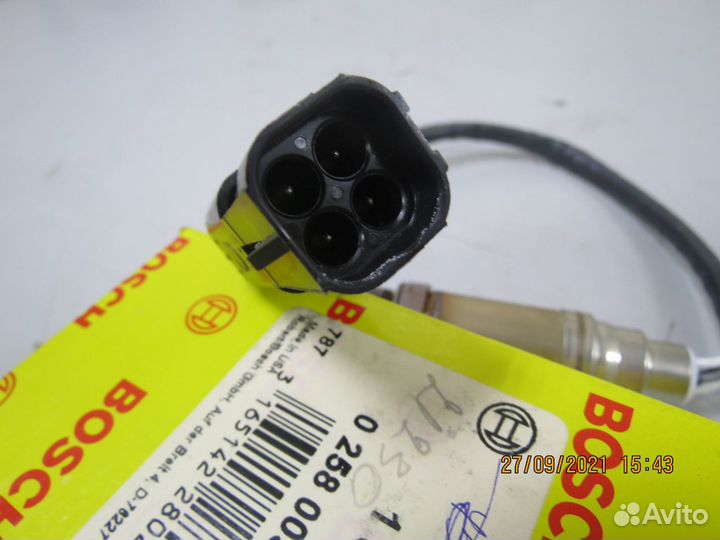 Датчик концентрации кислорода ваз 2111-2112, 21114