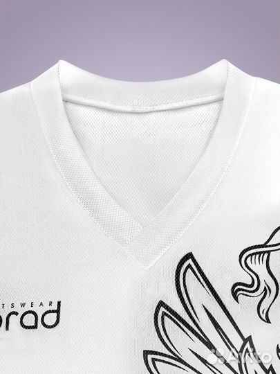 Хоккейная майка 28р-60р (цвет белый)