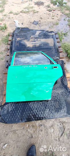 Дверь задняя левая ауди 80 б2