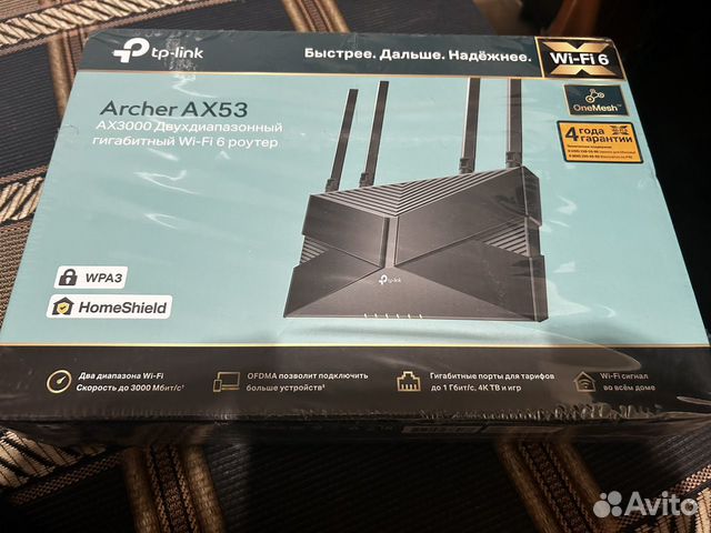 Wifi роутер tp link archer ax53