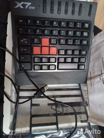 Легендарная игровая клавиатура A4tech G100 новая