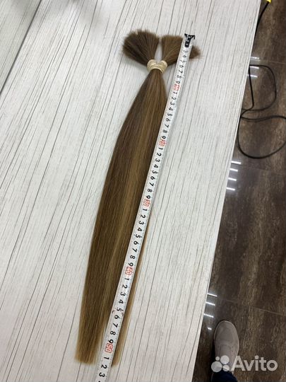 Детские не окрашеные волосы для наращивания