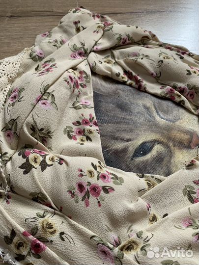 Картина маслом кот интерьреная картина