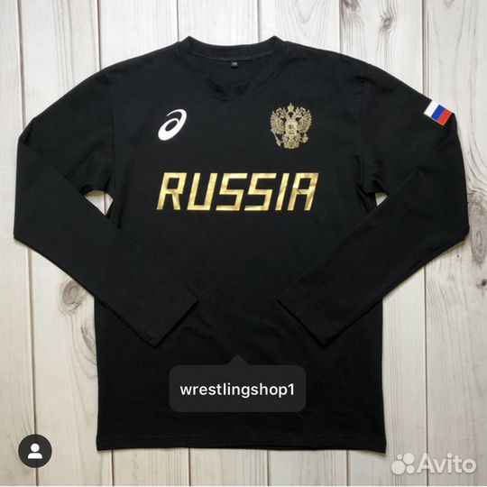 Лонгслив Asics Russia