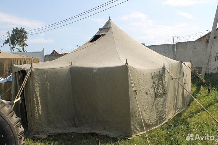 Палатка уст-56 брезентовая с хранения