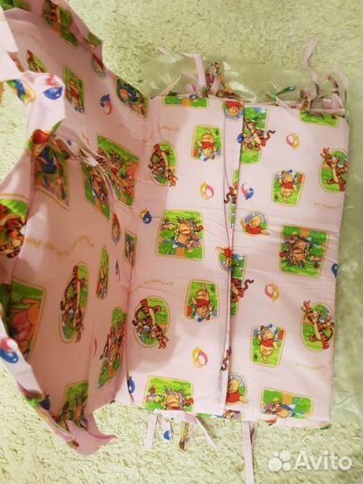 Бортик в детскую кроватку 120 на 60. Новый