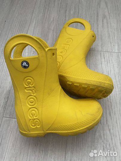 Резиновые сапоги crocs