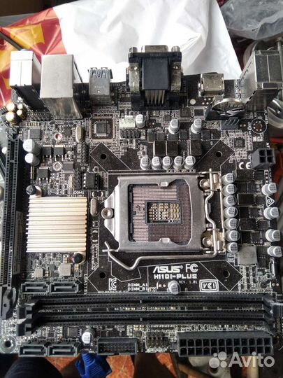 Системный блок, материнская плата, кулер,дисковод