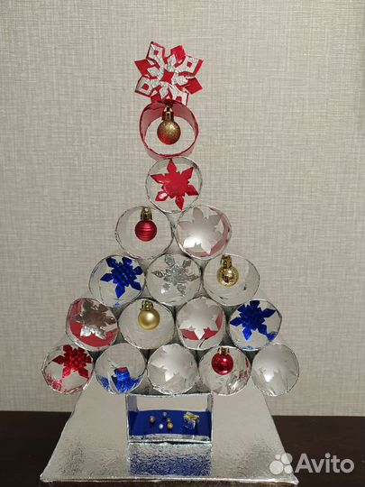 Зимняя поделка ёлка своими руками