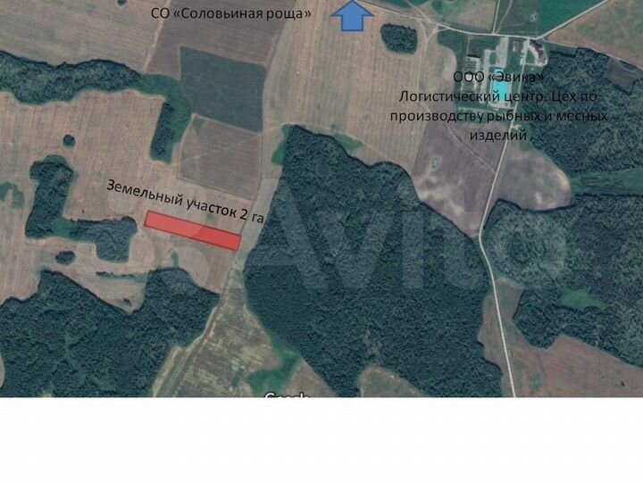 Участок 2 га (СНТ, ДНП)