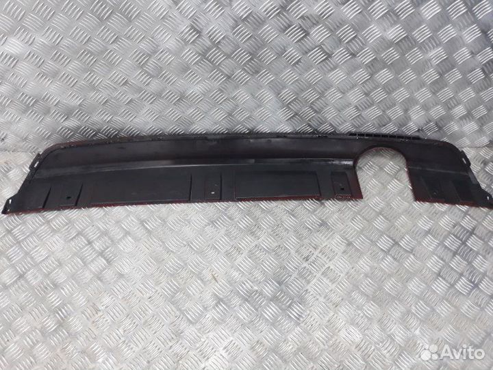 Накладка на бампер задняя Mercedes-Benz A-Class