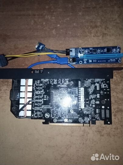 Видеокарта р106 100 6gb, аналог gtx 1060