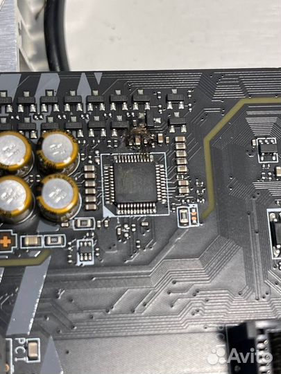 Материнская плата на запчасти msi B550-A PRO