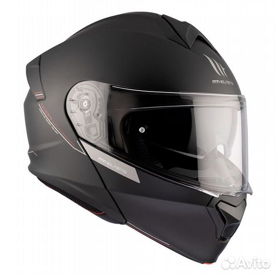 MT helmets Genesis SV Modular Helmet Solid Matt Bl