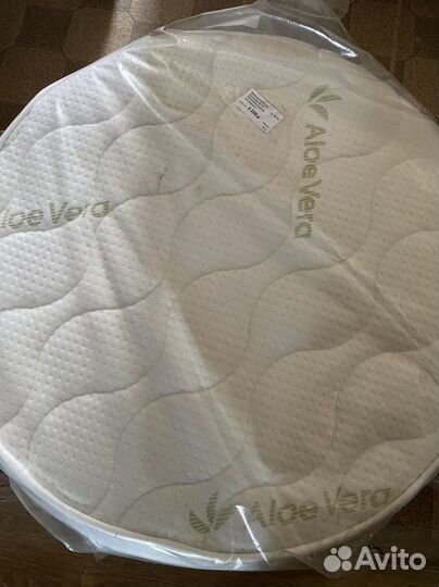 Матрас детский новый круглый