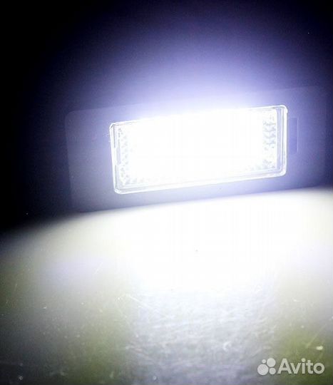 Подсветка номера BMW LED плафоны