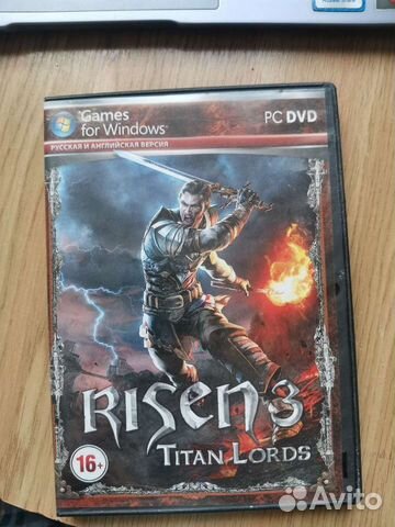 Диск с игрой Risen 3 Titan Lords, ведьмак