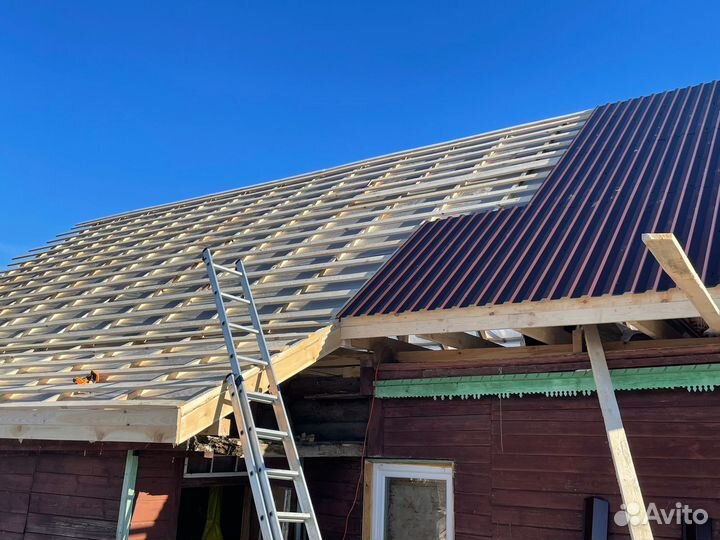 Кровельные работы ремонт крыши
