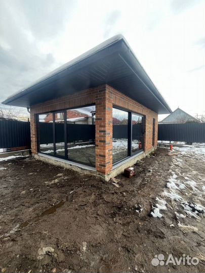 Алюминиевые двери раздвижные, окна, порталы