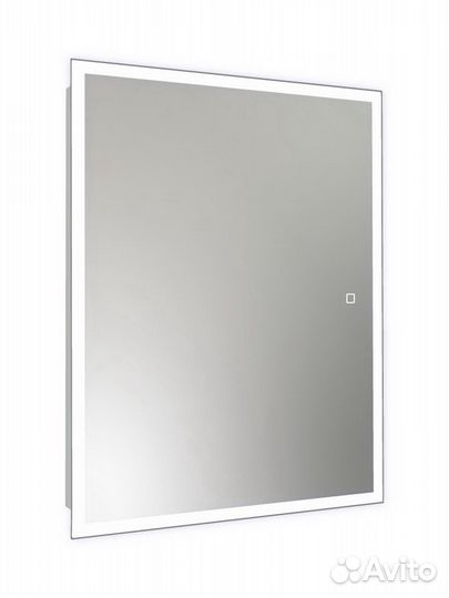 Зеркало шкаф с подсветкой в ванную