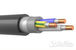 Кабель ввгнг(А) -frls 3х2.5 (N PE) 0.66кВ (уп.100м