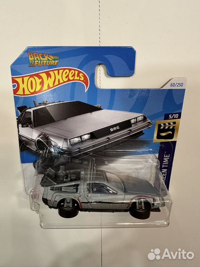 Hot Wheels DMC DeLorean back to the future