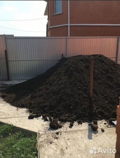 Чернозём. Плодородная земля Перегной навоз