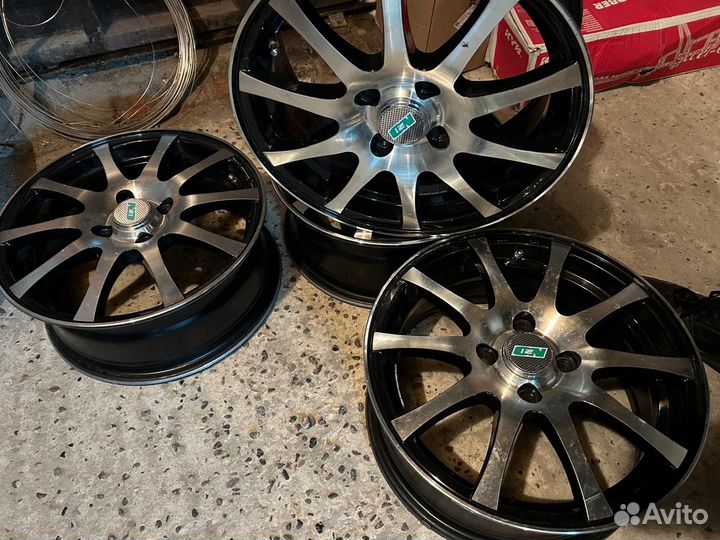 Литые диски r15 rio solaris
