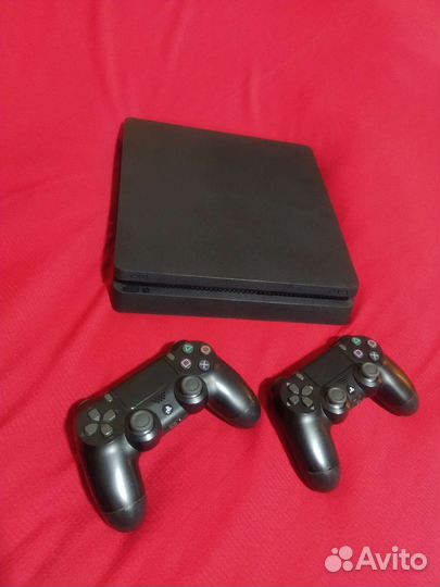 Sony PS4 Slim 1tb 2 дж.+9Игр +2диска