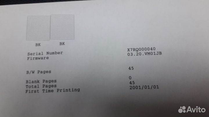 Мфу струйный монохромный epson